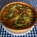 El cooksnap de Mari Carmen cuando hizo Cazuela de Fideos con Calamares.