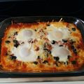 El cooksnap de Jose Luis Egido cuando hizo Huevos al plato a la Italiana.