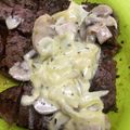 Cooksnap dari abah abi untuk resep Wagyu steak with Mushroom Sauce