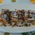 El cooksnap de María Isabel cuando hizo Napolitanas de Chocolate.