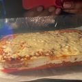 Cooksnap de Ione Zgraggen quando cozinhou Lasanha a bolonhesa com molho branco.