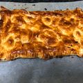 El cooksnap de opsa cuando hizo Hojaldre de salmón ahumado y queso.