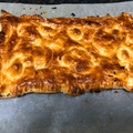 El cooksnap de opsa cuando hizo Hojaldre de salmón ahumado y queso.