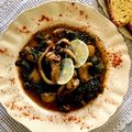 Cooksnap από Μαρία Ιωαννίδου στη συνταγή Σουπιές σπανάκι με σάλτσα ντομάτας Αντώνης