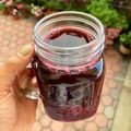 El cooksnap de Ana Angel cuando hizo Agua de Jamaica & Canela.