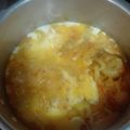 El cooksnap de Paola Herrera cuando hizo Papas chorreadas.
