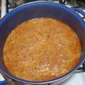 El cooksnap de Blanca Ramírez cuando hizo Sopa de fideos con caldo de pollo y jerez. ॐ.