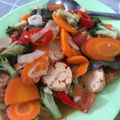 Cooksnap dari thaitea untuk resep Tumis brokoli, wortel, jamur dan tahu sutra