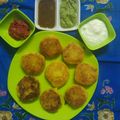 Saroj Shah's cooksnap of when they made આલુ ટિક્કી ચાટ (Aloo Tikki Chat Recipe In Gujarati).