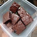 Cooksnap dari Rosi Zie untuk resep Brownies Panggang 1 Telur Shiny Crust
