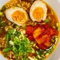 Cooksnap của Dibee khi họ làm theo món Mì kim chi trứng gà