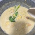 Cooksnap shahada semasa beliau membuat Kuah manis durian.