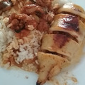 El cooksnap de DM Nista cuando hizo Calamares rellenos de carne.