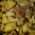Manya का कुकस्नैप जब उन्होंने आलू गोभी (Aloo gobhi recipe in hindi) बनाया था।