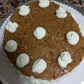 El cooksnap de Virginia. cuando hizo Tarta de turrón.