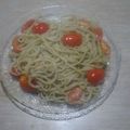 El cooksnap de Lady Marmalade cuando hizo Espaguetis con cherry.