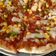 صورة من 💖Soso💖، شاركها بعد تجربة وصفة بيتزا 🍕 السجق 😋😋