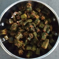 Dr. Pushpa Dixit's cooksnap of when they made Bhindi Fry.