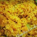 Chandra kamdar का कुकस्नैप जब उन्होंने आलू प्याज़ का पुलाव (aloo pyaz ka pulao recipe in Hindi) बनाया था।