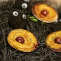 Yui Miles's cooksnap of when they made Halloween Cherry 'Eye' Pies.