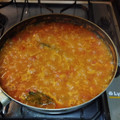El cooksnap de Juan Diego Monago cuando hizo Salsa de tomate casera para conservar.