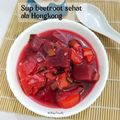 Cooksnap dari Hety Priscilla untuk resep Sup Beetroot Sehat ala Hong Kong