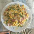 El cooksnap de Glicks cuando hizo Arroz tres delicias express estilo occidental.