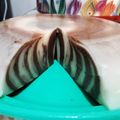 Cooksnap dari aen_inur untuk resep Puding Roti Tawar Zebra tanpa telur + mentega