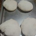 El cooksnap de Noee Palacios cuando hizo Pan Pita o Pan Árabe Casero.