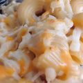 El cooksnap de marie cuando hizo Macarrones con queso.