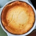 Tizz's cooksnap of when they made German-style cheese cake.