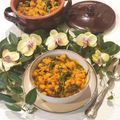 il Francesca Diomede quando ha preparato Curry di ceci e spinacini