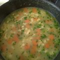 ulibka Cooksnap-ja, amikor elkészítette a(z) Zöldborsóleves anyósom konyhájából receptet.