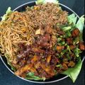 Bhavini Kotak's cooksnap of when they made વેજ ચાઈનીઝ સિઝલર (Veg. Chinese Sizzler Recipe In Gujarati).