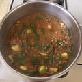 El cooksnap de LuzMa SG cuando hizo Lentejas con verduras.