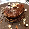 Cooksnap από Sitronella στη συνταγή Pancakes πρωτεΐνης χωρίς γλουτένη μόνο με Μπανάνα-Βρώμη-Αυγά