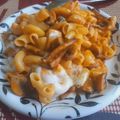 Shivani 's cooksnap of when they made Indian Style Macaroni Pasta.