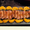 El cooksnap de Maria Campuzano cuando hizo Magret de pato en salsa de mandarina.