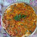 El cooksnap de Damian M cuando hizo Tarta de zapallitos, zanahorias y pasta de maní.