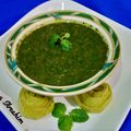 Hina Ibrahim's cooksnap of when they made Mint chutney.