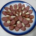 彤淇媽咪 的 蒸煎香腸 cooksnap