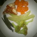 El cooksnap de yosauri suarez cuando hizo Pechuga de pollo con vegetales sin grasa.