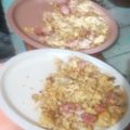 El cooksnap de Manuel Lopez cuando hizo Huevo con salchichas y cebolla🧅.