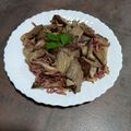 El cooksnap de Tonysantos cuando hizo Setas de cardo al ajillo.