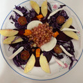 El cooksnap de Juanjo cuando hizo Ensalada de temporada con aliño de ceviche.