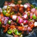 titir chowdhury's cooksnap of when they made চিলি চিকেন (Chilli Chicken recipe in Bengali).