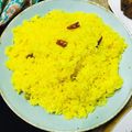 Asma Akter Tuli's cooksnap of when they made লেমন ইয়ালো রাইস (লাঞ্চে ইয়ামি রাইস ডিশ).
