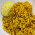 Cookingwithseki 's cooksnap of when they made Palm oil Rice.