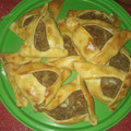 El cooksnap de Romina Leguiza cuando hizo Fatay/empanadas árabes.
