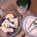 Cooksnap de Viktoria sur la recette Salade de chou rouge et pommes à la sauce au tahin